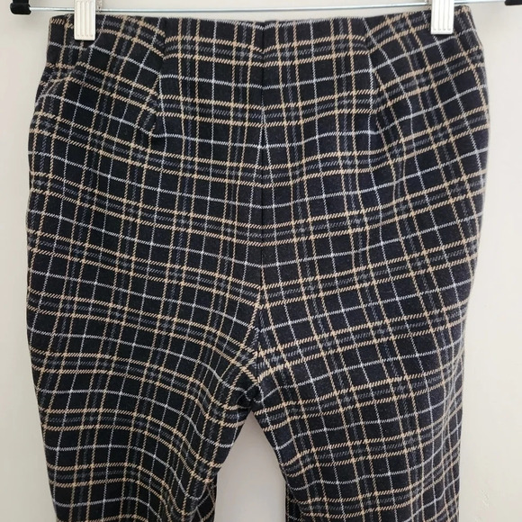 J.Jill | Plaid Ponte Slim Leg Pull On Stretch Pants - Size S Petite - Picture 7 of 11